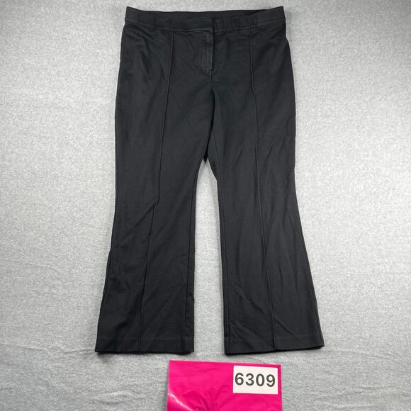 J. Jill Pants - J Jill Cotton Ponte Pants Elastic Casual Classic Womens Large Stretch